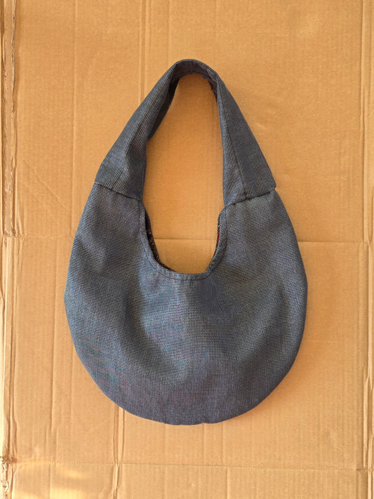 Denim/Mosquito Net Hobo Bag – Other Materials