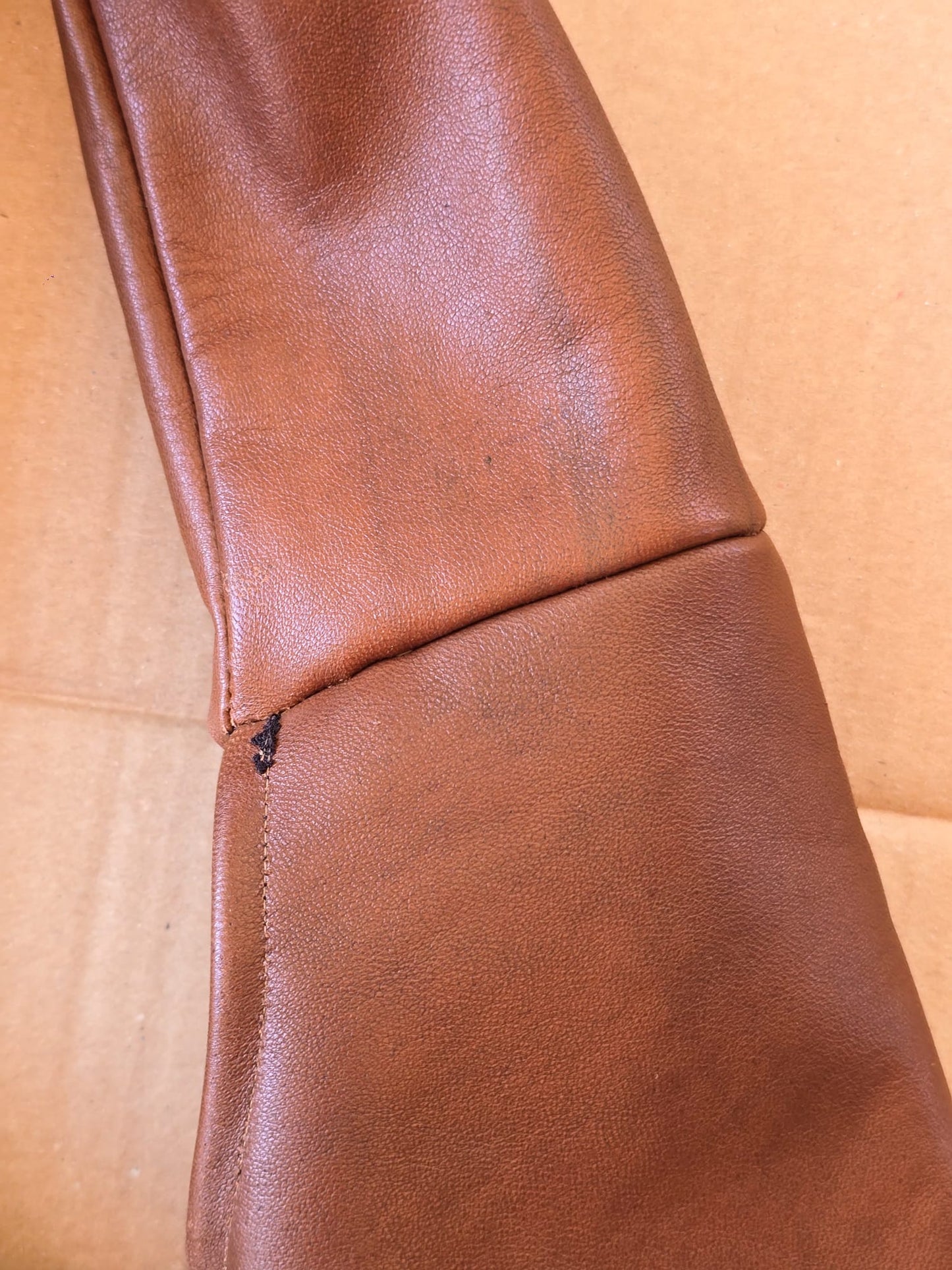 Brown Real Leather Bag – Other Materials