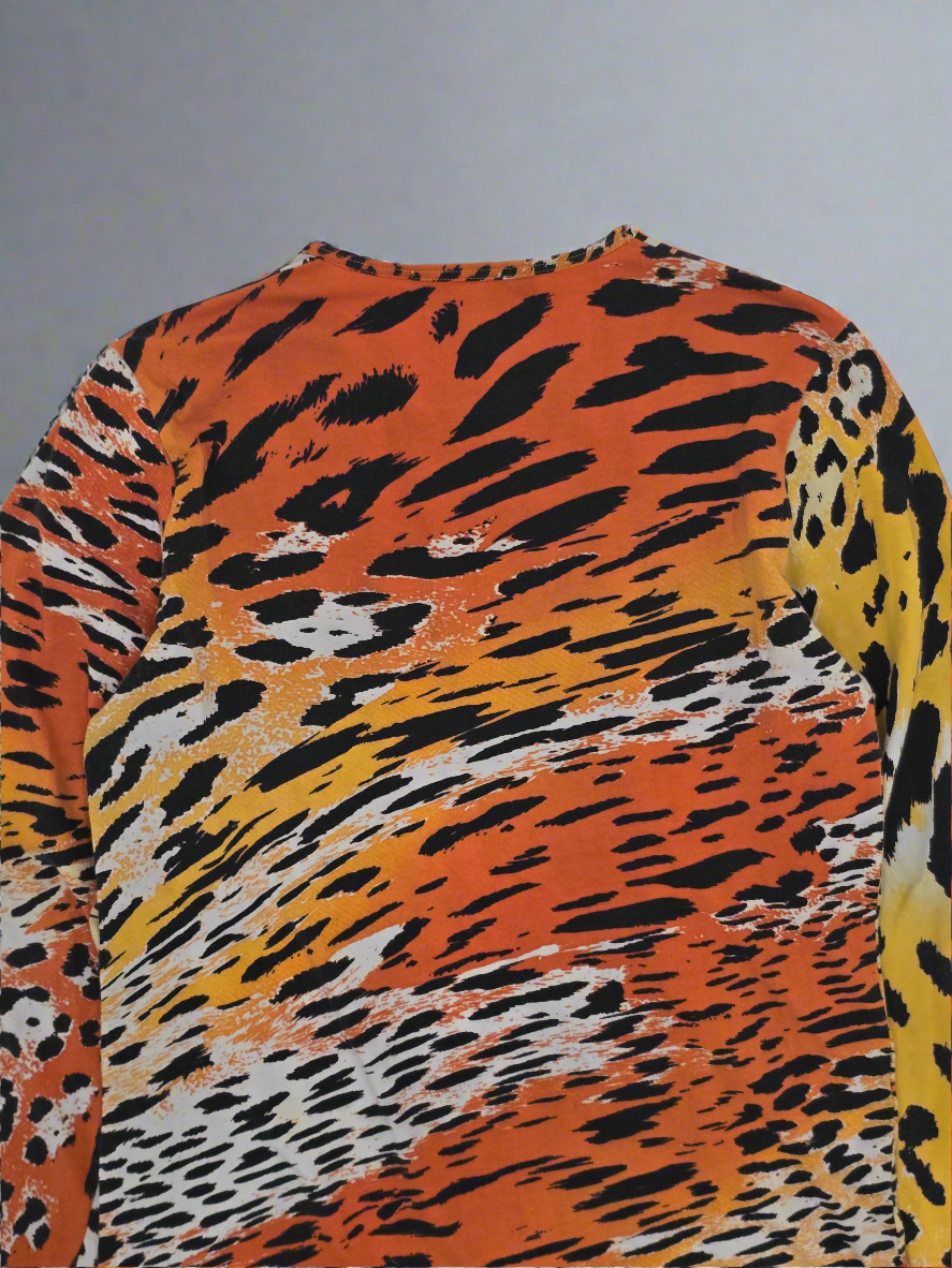 Roberto Cavalli – Multicolored LS Shirt – Early '00s –  IT 48