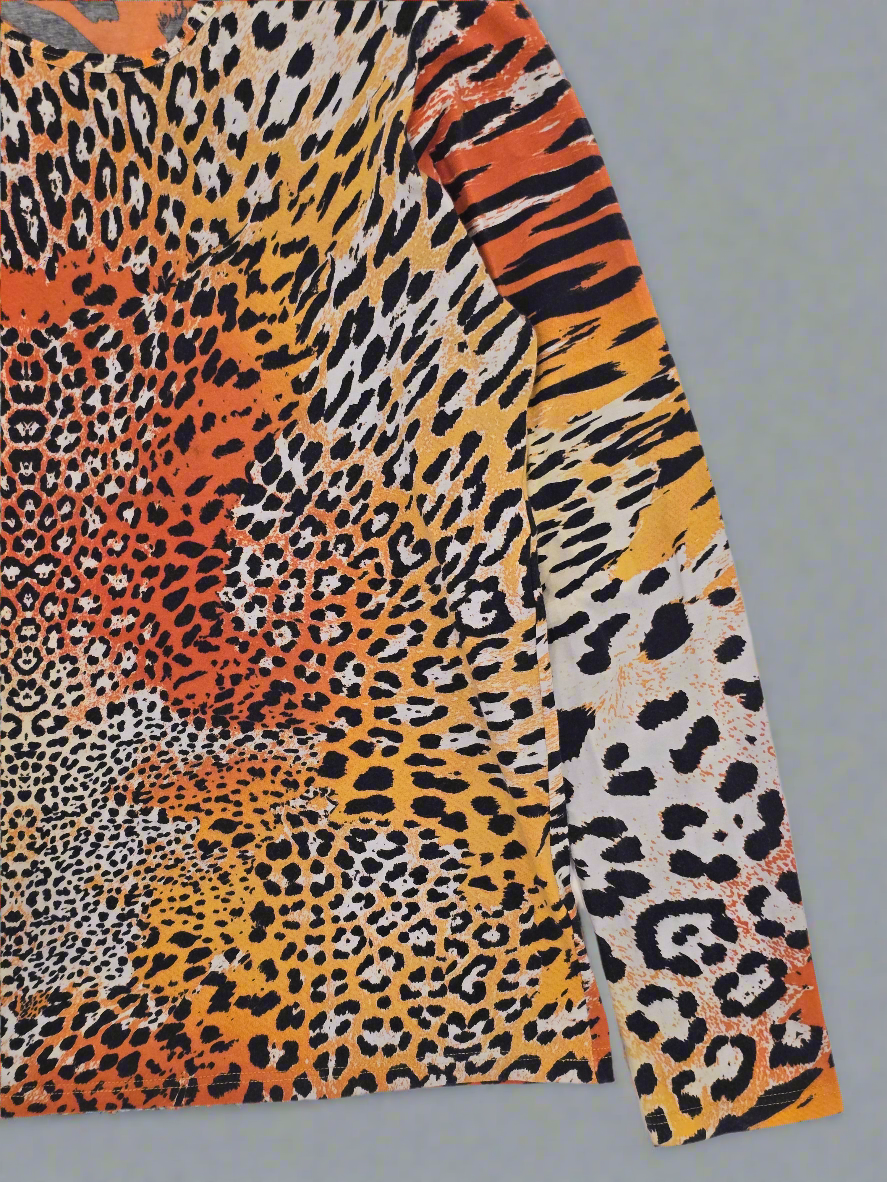 Roberto Cavalli – Multicolored LS Shirt – Early '00s –  IT 48
