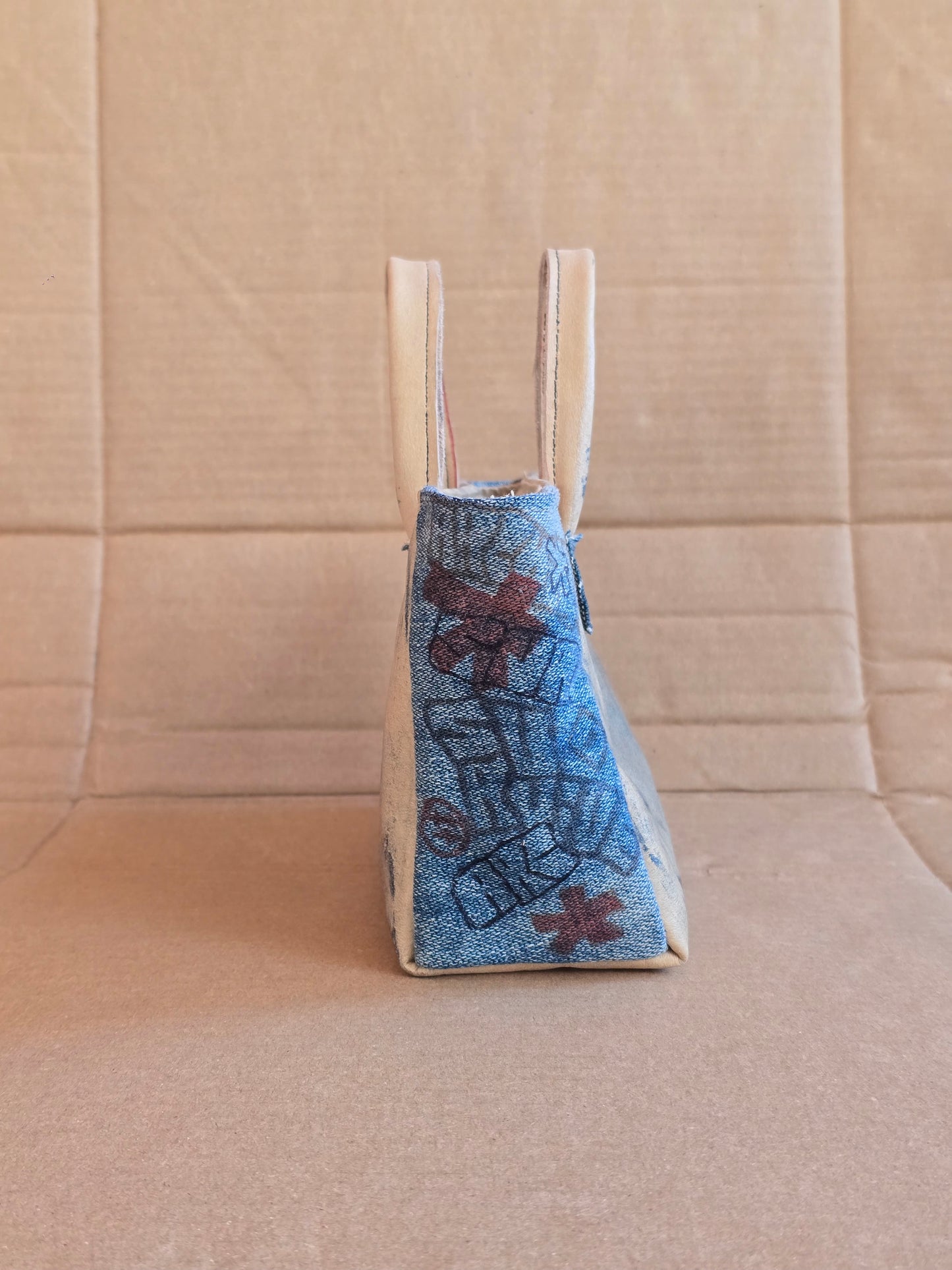 Graffiti Mini Tote Bag - Other Materials