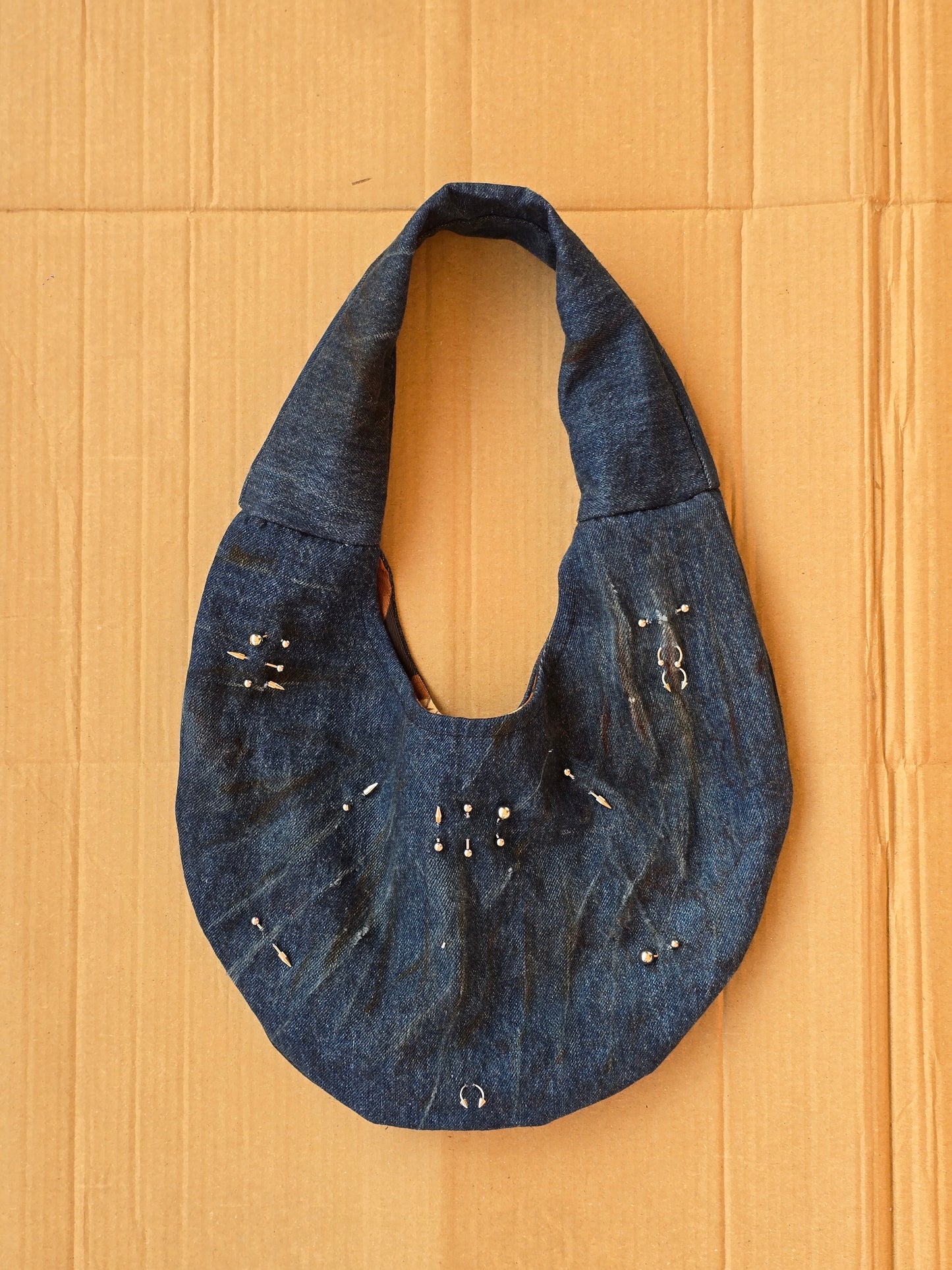 Dirty Denim/Piercing Bag — Other Materials
