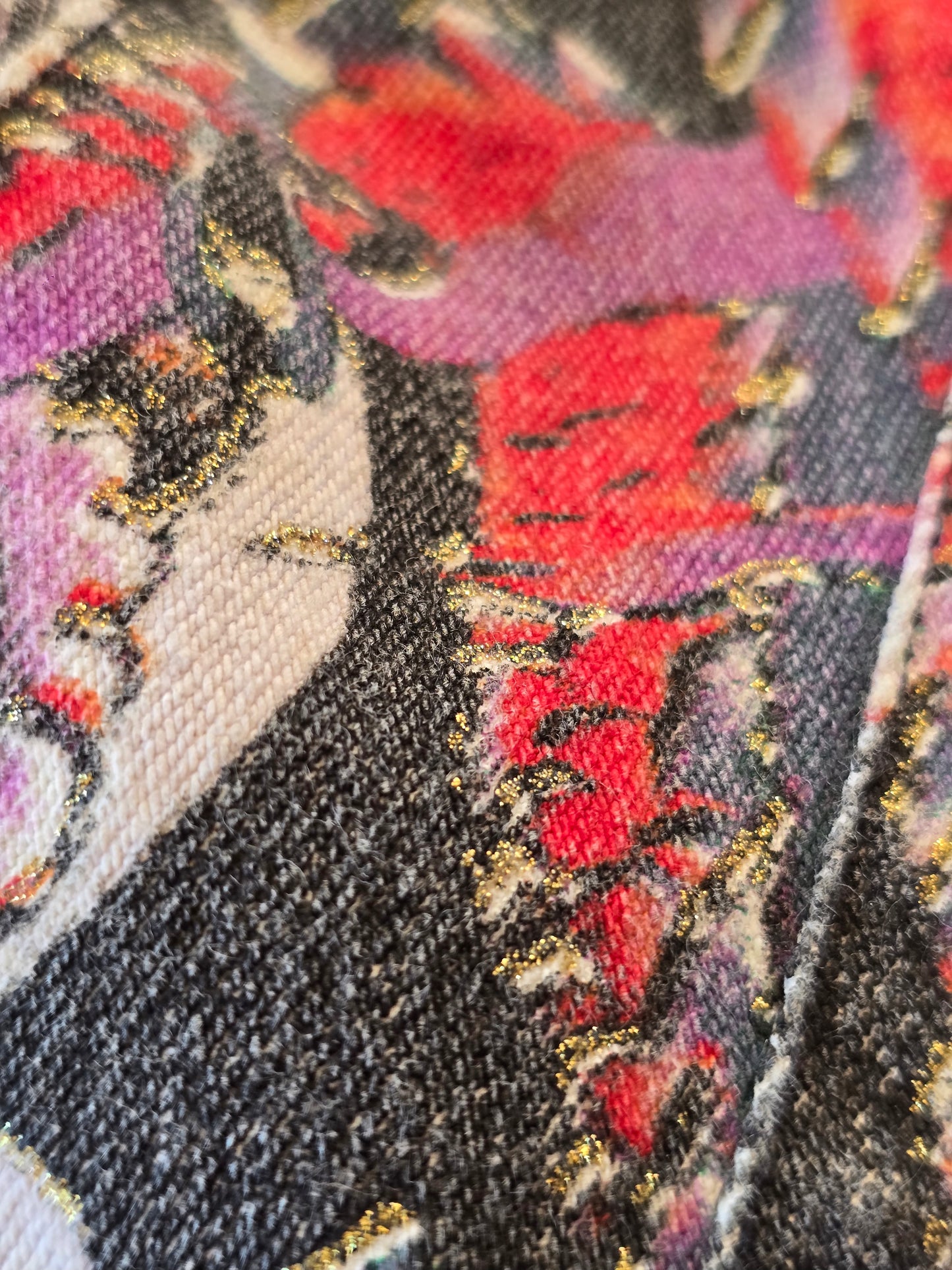 Just Cavalli Tattoo-Print Blazer – Early 2000s, Size S