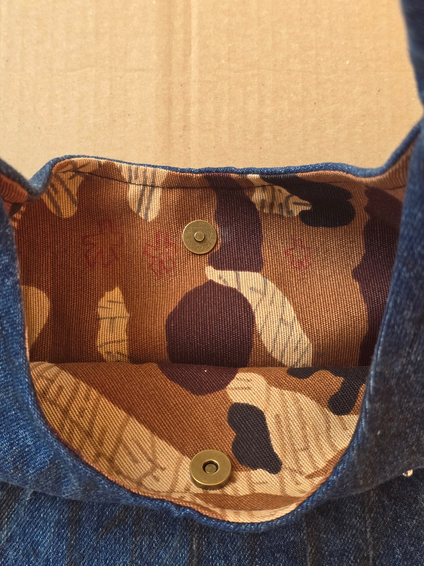 Dirty Denim/Piercing Bag — Other Materials