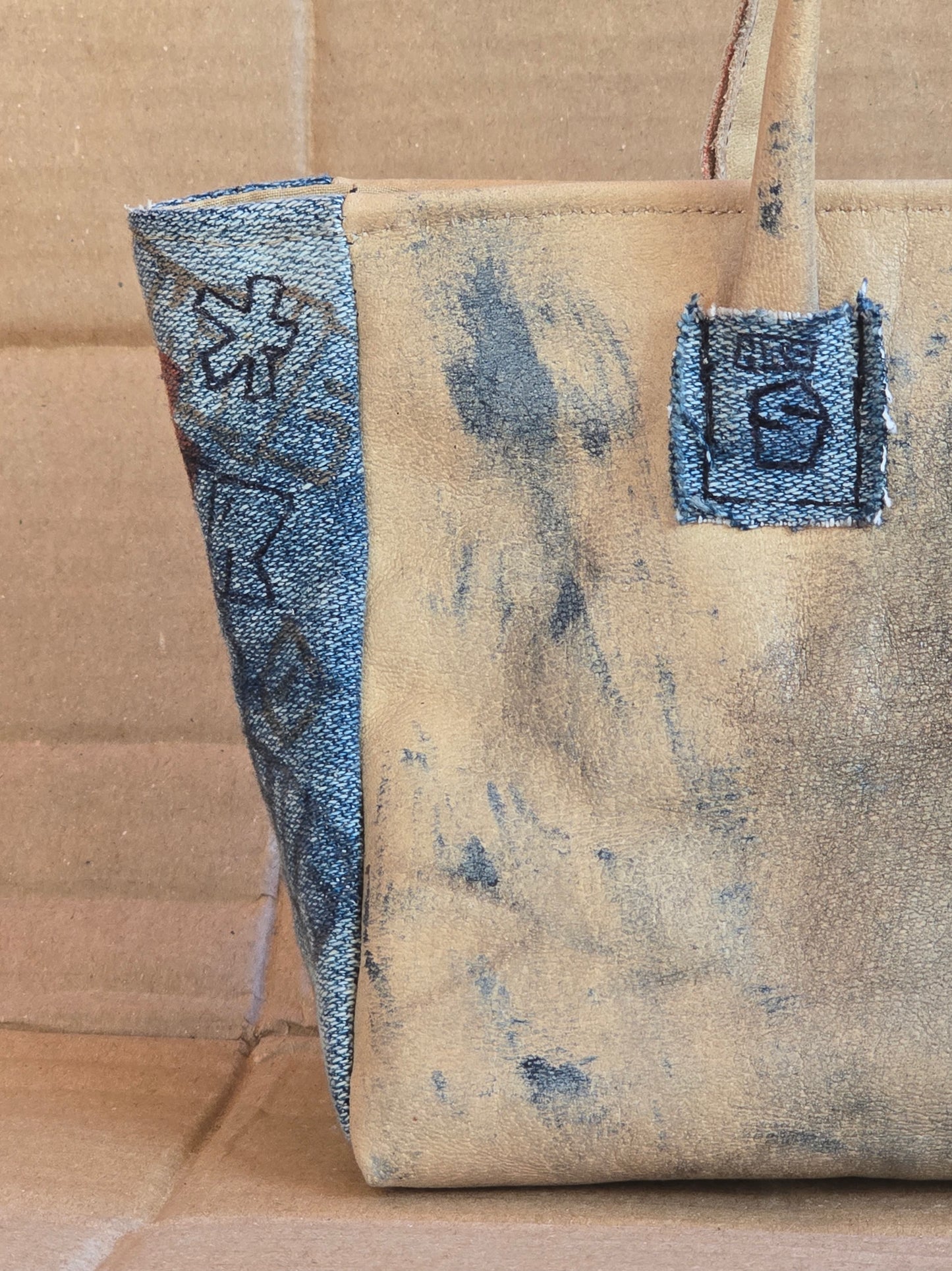 Graffiti Mini Tote Bag - Other Materials