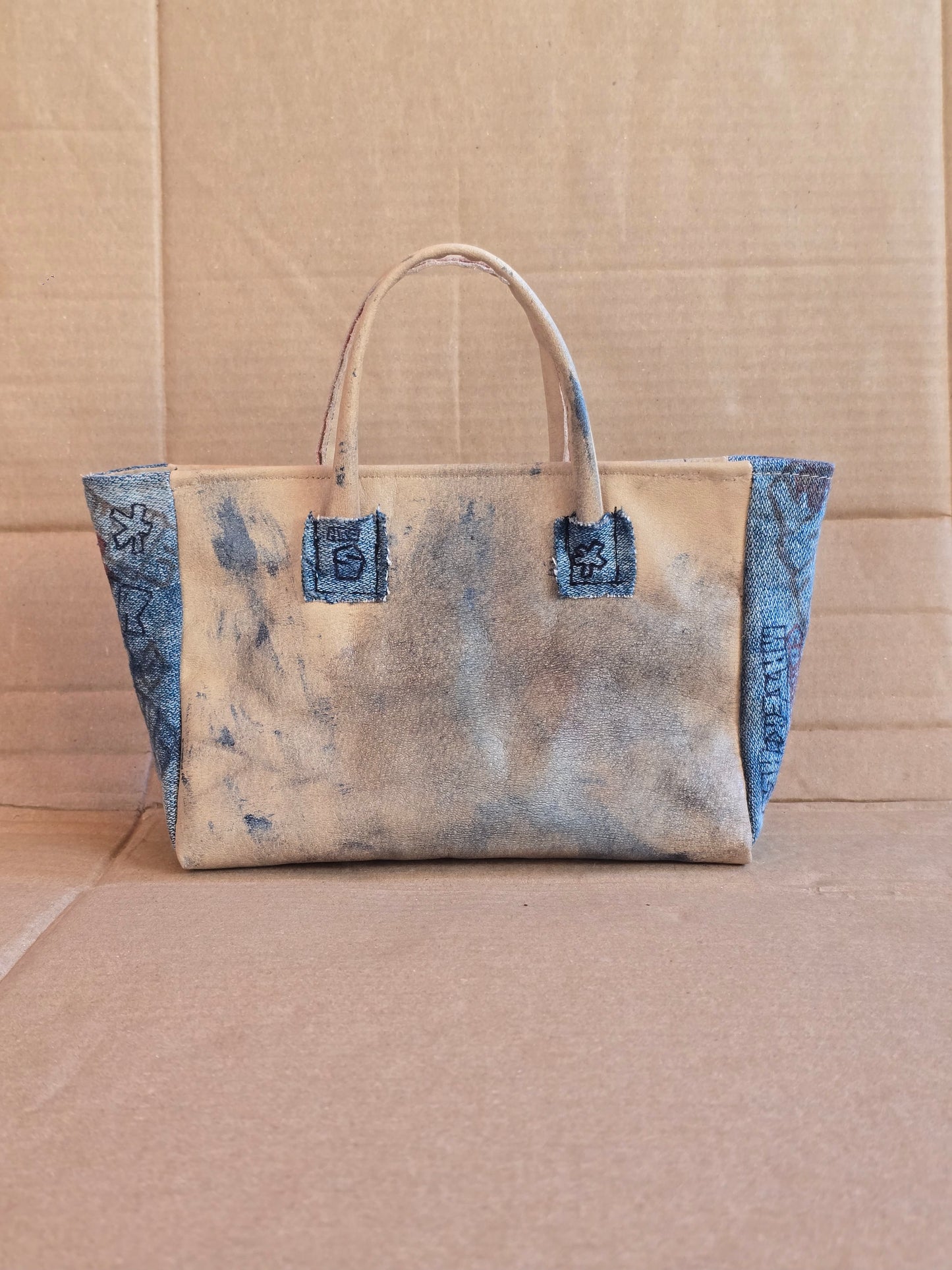 Graffiti Mini Tote Bag - Other Materials