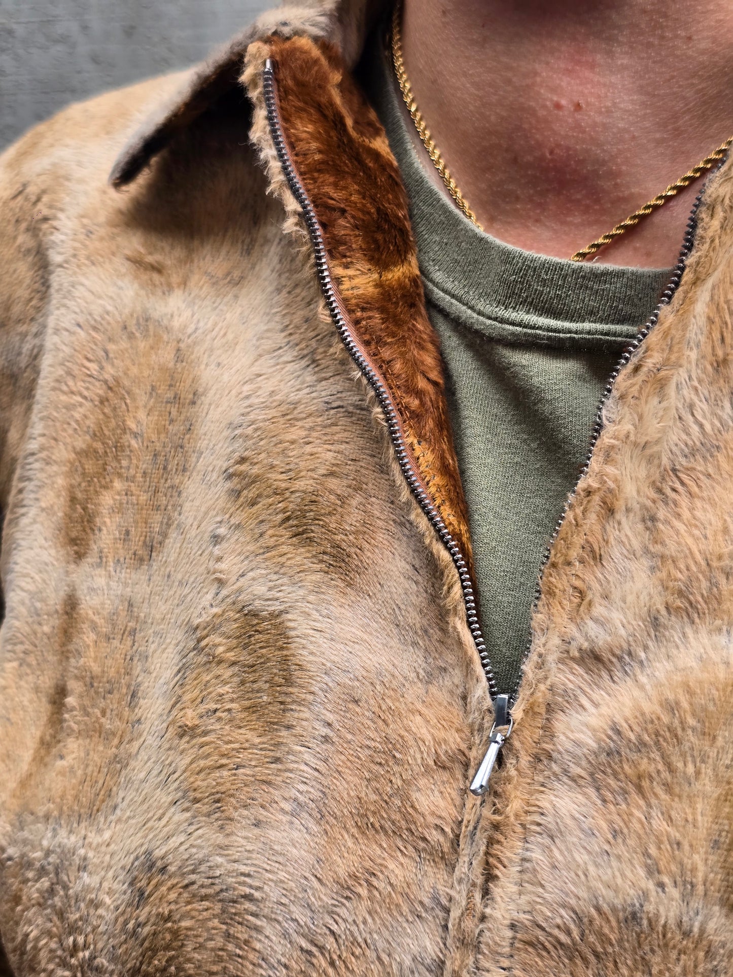 Gianfranco Ferré Jeans – Rabbit Fur & Cotton Jacket - AW2000