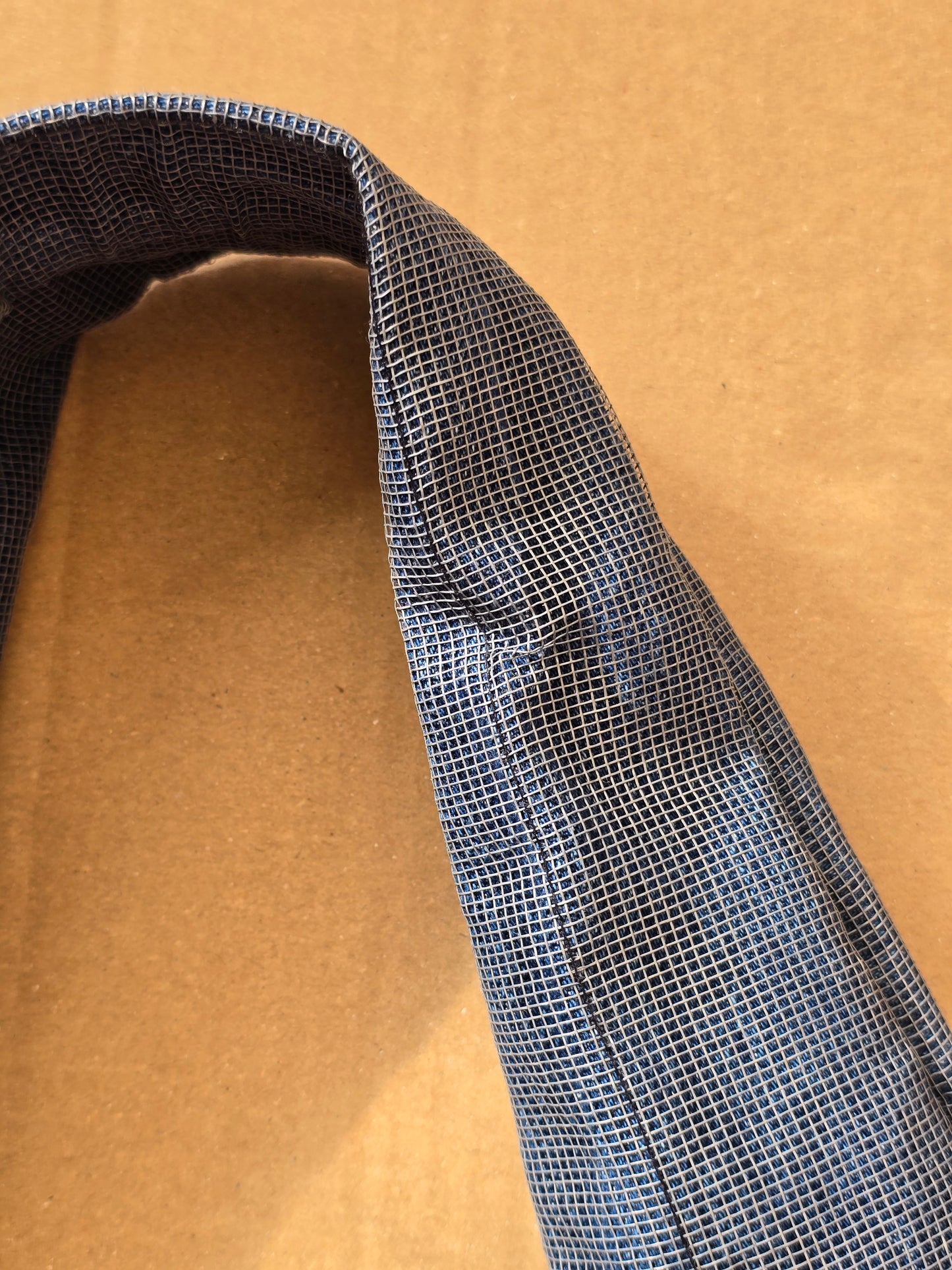 Denim/Mosquito Net Hobo Bag – Other Materials