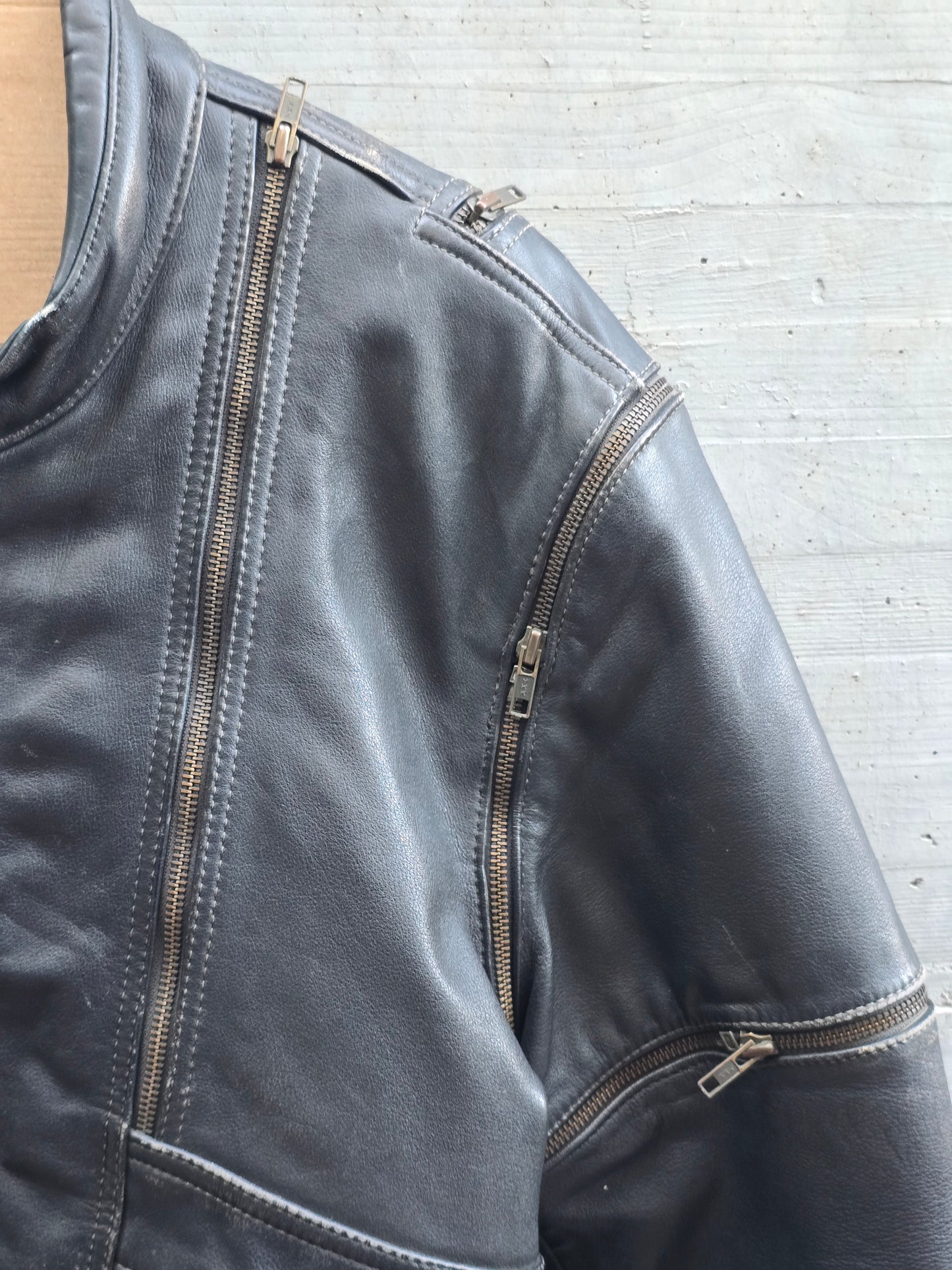 MQP Modular Leather Jacket - UK, 1980s