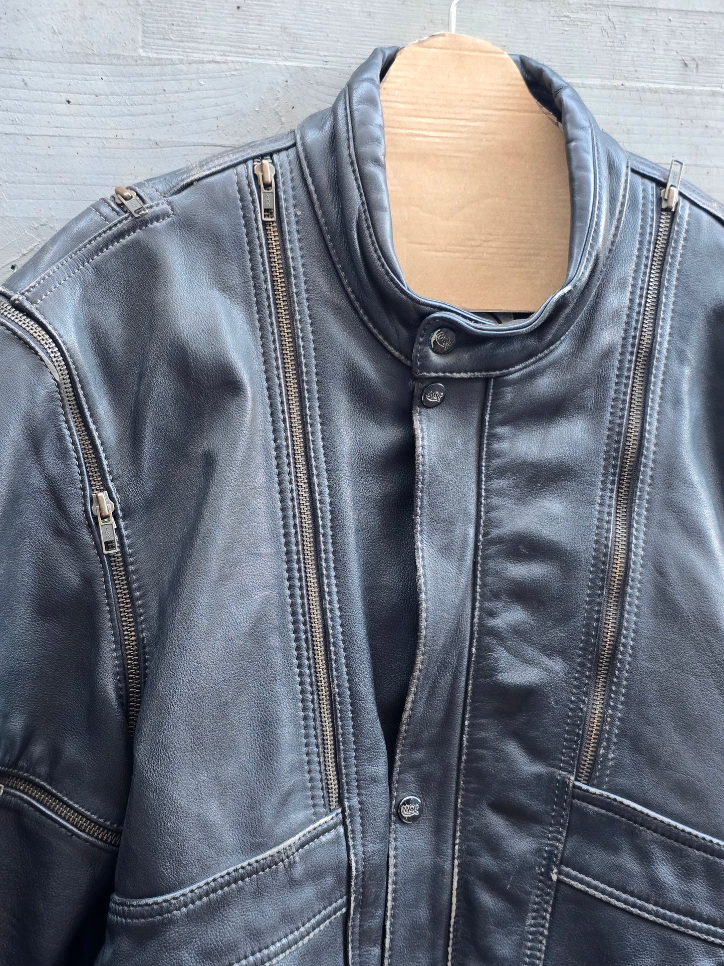 MQP Modular Leather Jacket - UK, 1980s