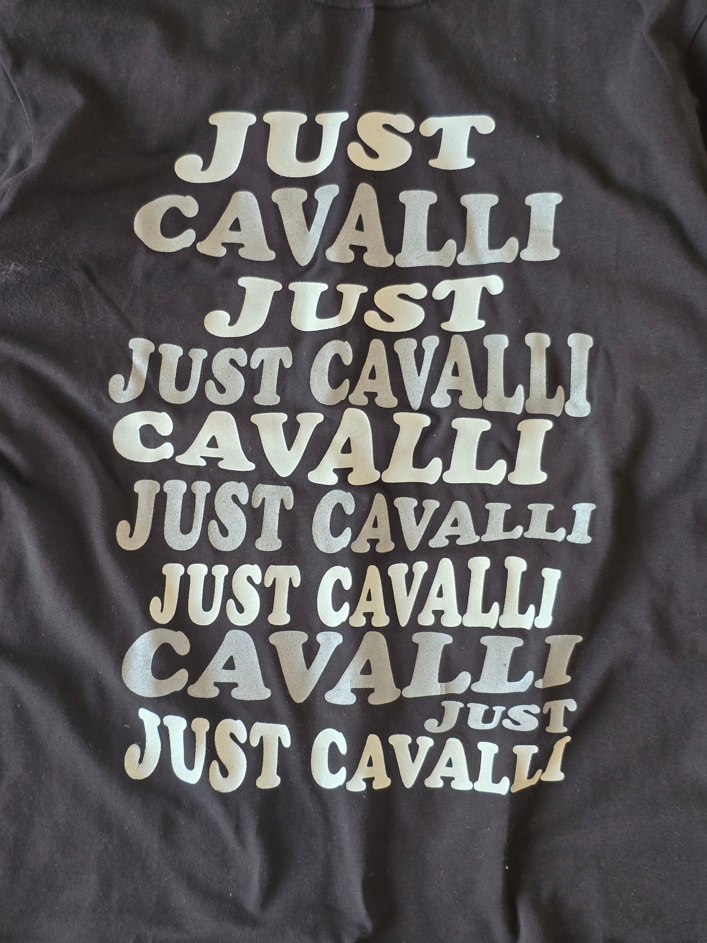 Just Cavalli – Logo LS T-Shirt – Early '00s – L IT 46