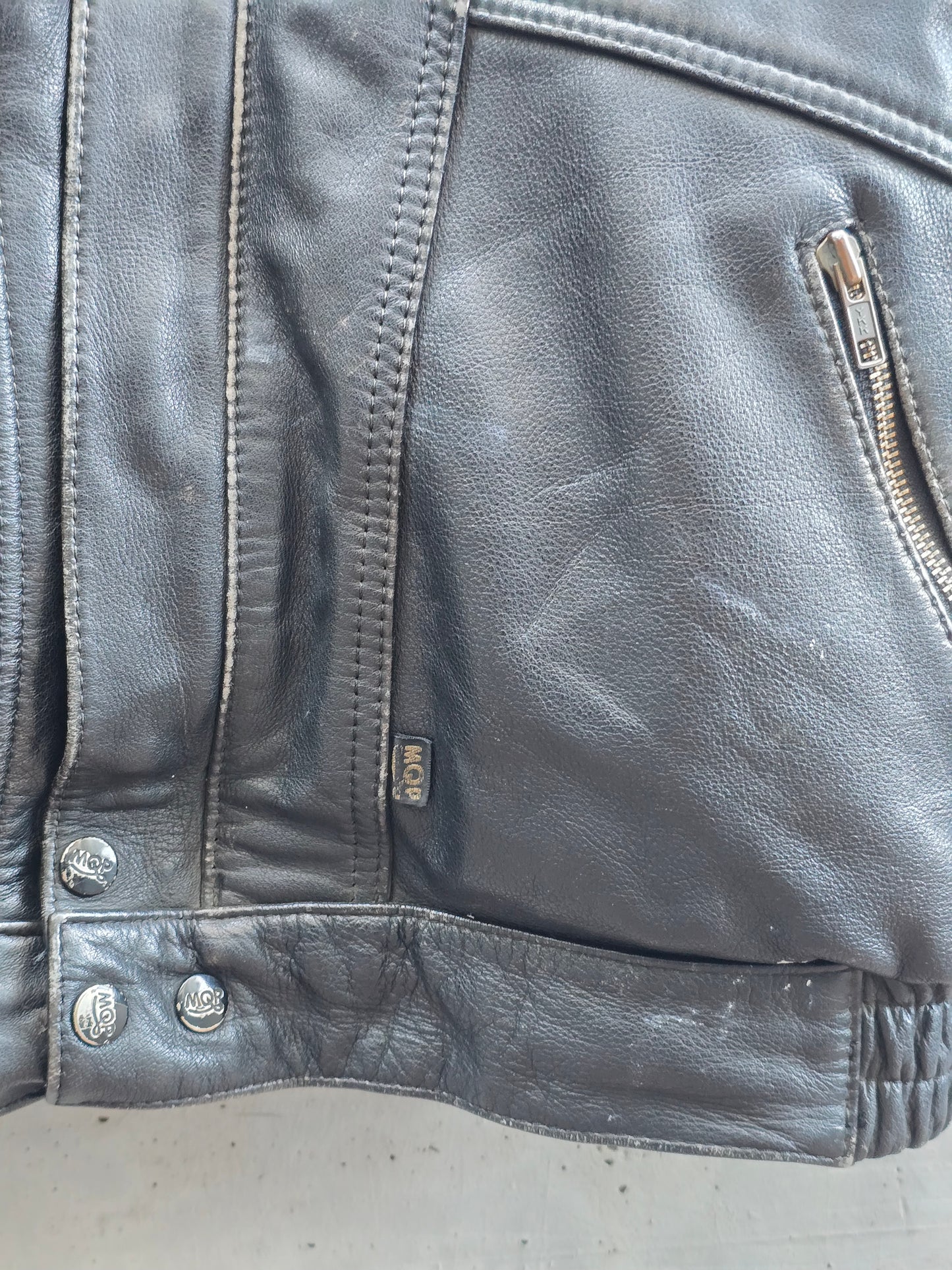 MQP Modular Leather Jacket - UK, 1980s