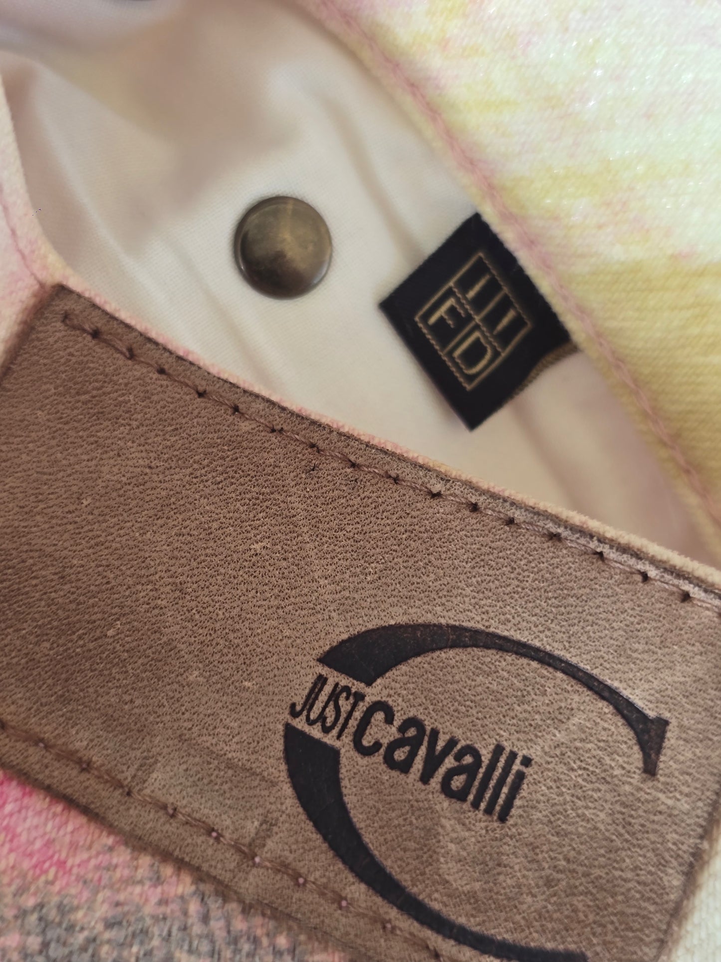 Just Cavalli – Pink Snake Jeans – Early '00s – IT 46